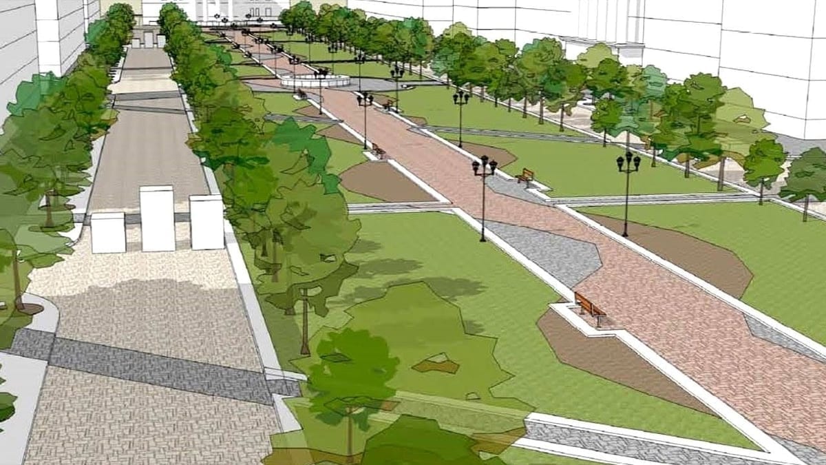 Proiectarea rețelelor de piste pietonale și pentru bicicliști în parcuri, zone de odihnă și zone rezidențiale - 2